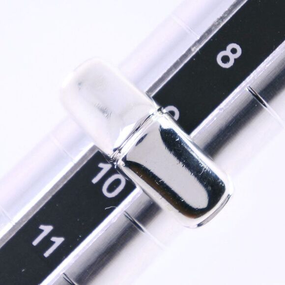 Gucci Silver 925 Octagon Ring Size 9.5 - Picture 6 of 6